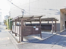 【大阪府/茨木市南春日丘】南春日丘プライムタウン B棟 駐輪場