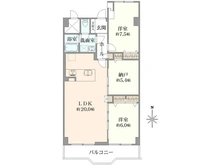 【大阪府/茨木市白川】白川高層住宅 3号棟 間取り図