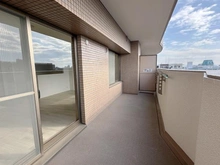 【大阪府/茨木市上穂積】コスモ茨木シティフォルム バルコニー