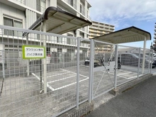 【大阪府/茨木市上穂積】コスモ茨木シティフォルム 駐輪場