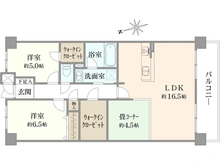【大阪府/茨木市上穂積】コスモ茨木シティフォルム 間取り図