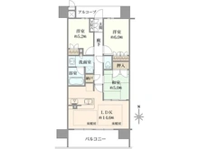 【大阪府/茨木市沢良宜浜】パークナード・レーベン茨木さわらぎ 間取り図