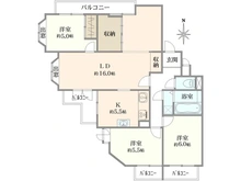 【大阪府/高槻市天神町】サンヴェール高槻天神町 間取り図