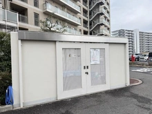 【大阪府/茨木市彩都あさぎ】ジオ彩都みなみ坂参番館 ゴミ置き場