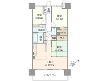 【大阪府/茨木市大正町】ライオンズマンション千里丘ガーデンシティ 間取り図