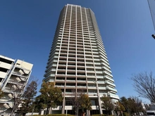 【大阪府/摂津市南千里丘】パークタワー南千里丘 外観：北西側からの外観