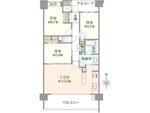 【大阪府/高槻市南芥川町】プラウドシティ高槻シーズンレジデンス 間取り図