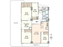 【大阪府/高槻市安満西の町】ユニハイム高槻 間取り図