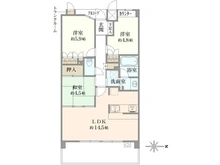 【大阪府/茨木市園田町】カサーレ茨木園田町 間取り図