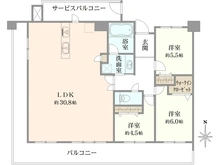 【大阪府/茨木市上泉町】エスリード茨木川端通り 間取り図