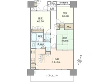 【大阪府/高槻市大塚町】ルネ高槻リバーサイドガーデン 間取り図