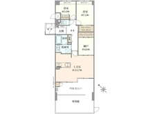 【大阪府/枚方市朝日丘町】サンメゾン枚方朝日丘 かえで館 間取り図