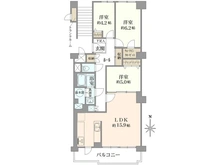 【大阪府/摂津市新在家】摂津スカイハイツ 間取り図