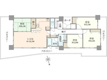 【大阪府/枚方市伊加賀西町】リバティパーク枚方 D棟プログレスタワー 間取り図