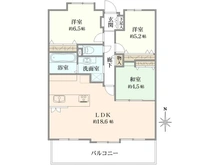 【大阪府/寝屋川市東香里園町】ディアステージ東香里園町　グレイスヒル 間取り図