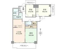 【大阪府/門真市元町】アクシス門真 間取り図