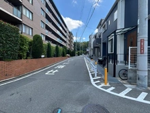 【大阪府/枚方市走谷】ソフィア枚方公園サニーヴェルデ 前面道路