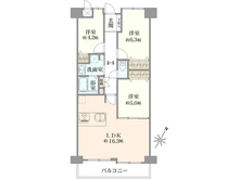 【大阪府/枚方市東山】ダイアパレス樟葉 間取り図
