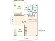 【大阪府/茨木市天王】南茨木駅前ハイタウン I棟 間取り図