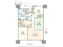 【大阪府/茨木市上穂積】メロディーハイム茨木パークアヴェニュー 間取り図
