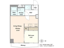 【東京都/大田区山王】山王アイチマンション 間取り図
