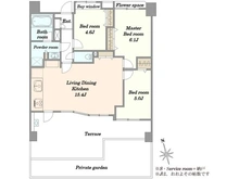 【埼玉県/川口市川口】ダイアパレス川口 間取り図