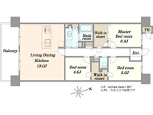 【東京都/品川区東大井】東京ナイル 間取り図