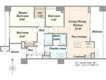 【東京都/品川区大井】アールブラン大井町ミュゼ 間取り図