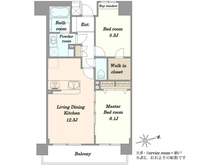 【東京都/品川区南大井】クリオレジダンス大森センター 間取り図