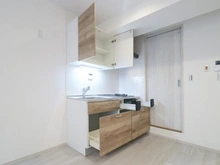 【東京都/品川区荏原】アゼリアハイライズ キッチン：収納