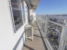 【東京都/北区滝野川】パークタワー滝野川 バルコニー