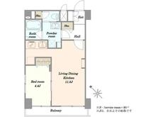 【東京都/世田谷区上野毛】ライオンズマンション上野毛第2 間取り図