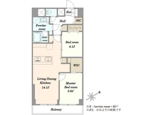 【東京都/大田区大森本町】エンゼルハイム大森本町第2 間取り図