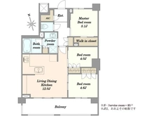 【東京都/大田区東馬込】ガーデンテラス馬込プレミアム 間取り図