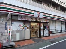 【東京都/品川区東大井】ガーデンホーム東大井公園 セブンイレブン　品川東大井店（現地より約53m）