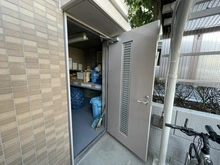 【東京都/品川区大崎】朝日マンション大崎 ゴミ置き場