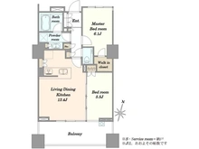 【東京都/品川区東大井】シティテラス大井仙台坂ヒルトップガーデン 間取り図