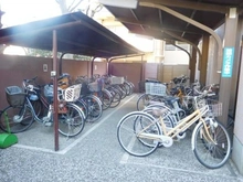 【東京都/品川区小山台】小山台サニーハイツ 駐輪場