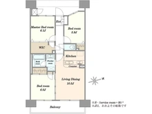 【東京都/品川区東大井】東京ナイル 間取り図