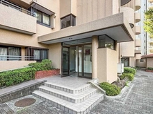 【東京都/大田区下丸子】多摩川ハイム　3号棟 アプローチ