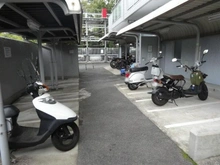 【東京都/品川区東大井】アイビハイツ南品川 バイク置き場