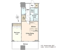 【東京都/港区浜松町】World Tower Residence 間取り図