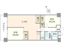 【東京都/中野区丸山】野方丸山ハイツ 間取り図