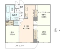【東京都/中野区中野】リンデンバーム 間取り図