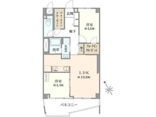 【東京都/中野区中央】中野中央コーポ 間取り図