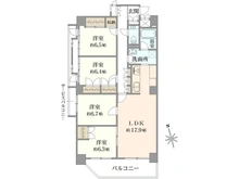 【東京都/中野区本町】ハーモニーハイツ 間取り図