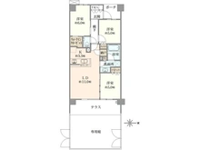 【東京都/三鷹市牟礼】シティテラス吉祥寺南サウス 間取り図