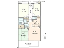 【東京都/中野区鷺宮】テラス鷺ノ宮ラディウス 間取り図