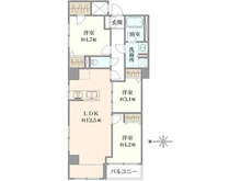 【東京都/三鷹市下連雀】迦葉三鷹マンション 間取り図