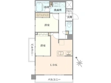 【東京都/武蔵野市中町】サンロイヤルマンション 間取り図